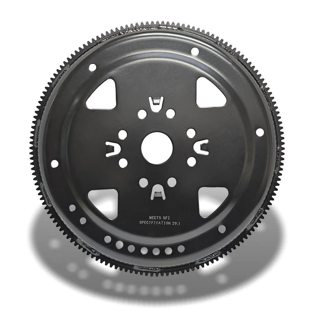 2135970 – PRW Auto Trans Flexplate, Premium Steel 152 Tooth Ring Gear Internally Balanced SFI Approved 29.1 Black